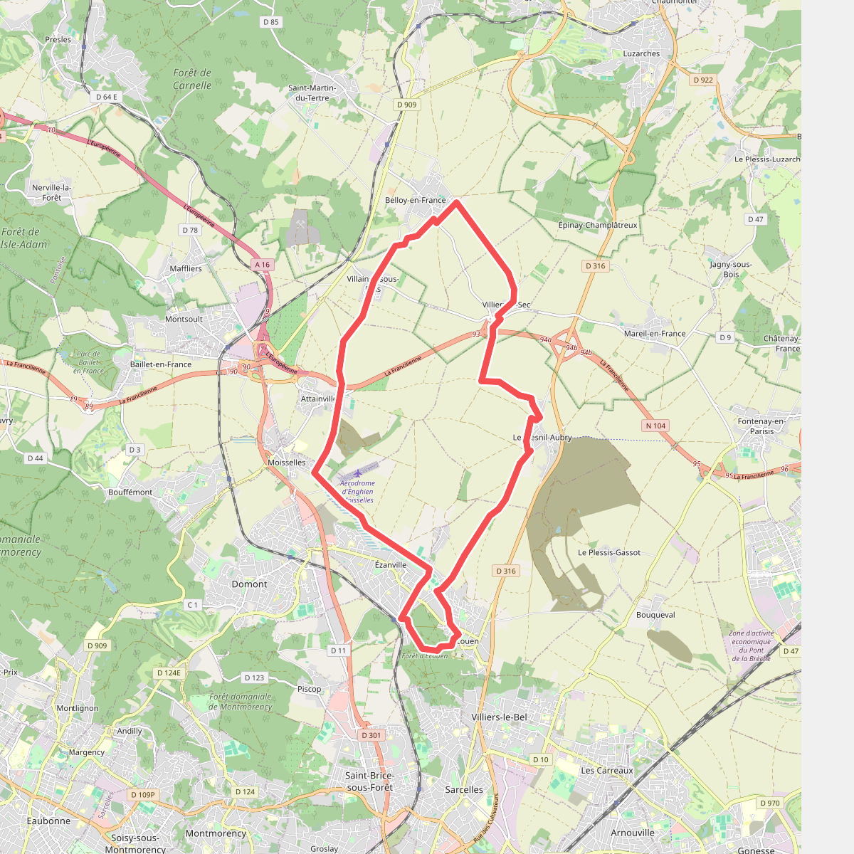 Circuit d'Écouen