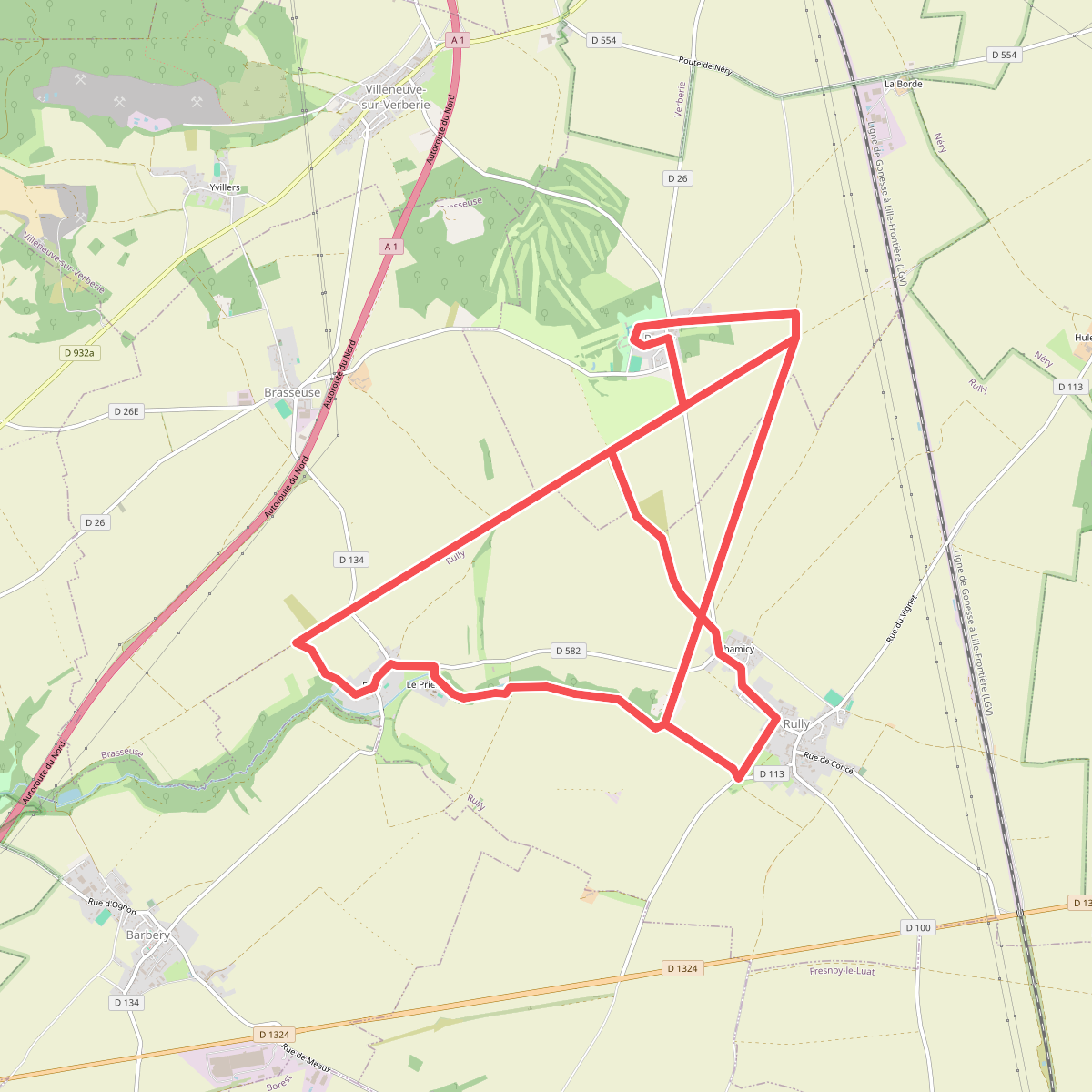 De Rully à Raray en Pays de Valois