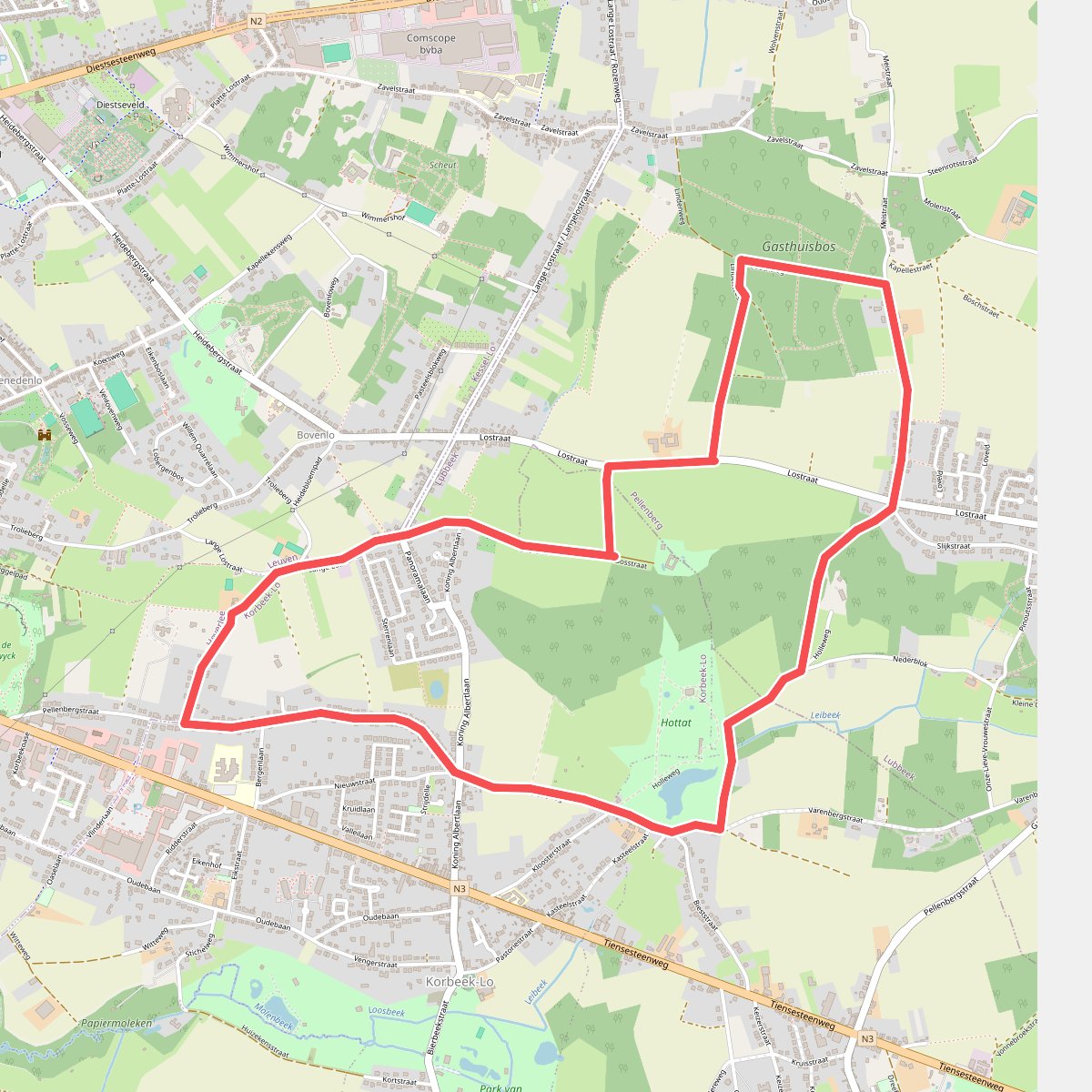 De Varenberg wandeling