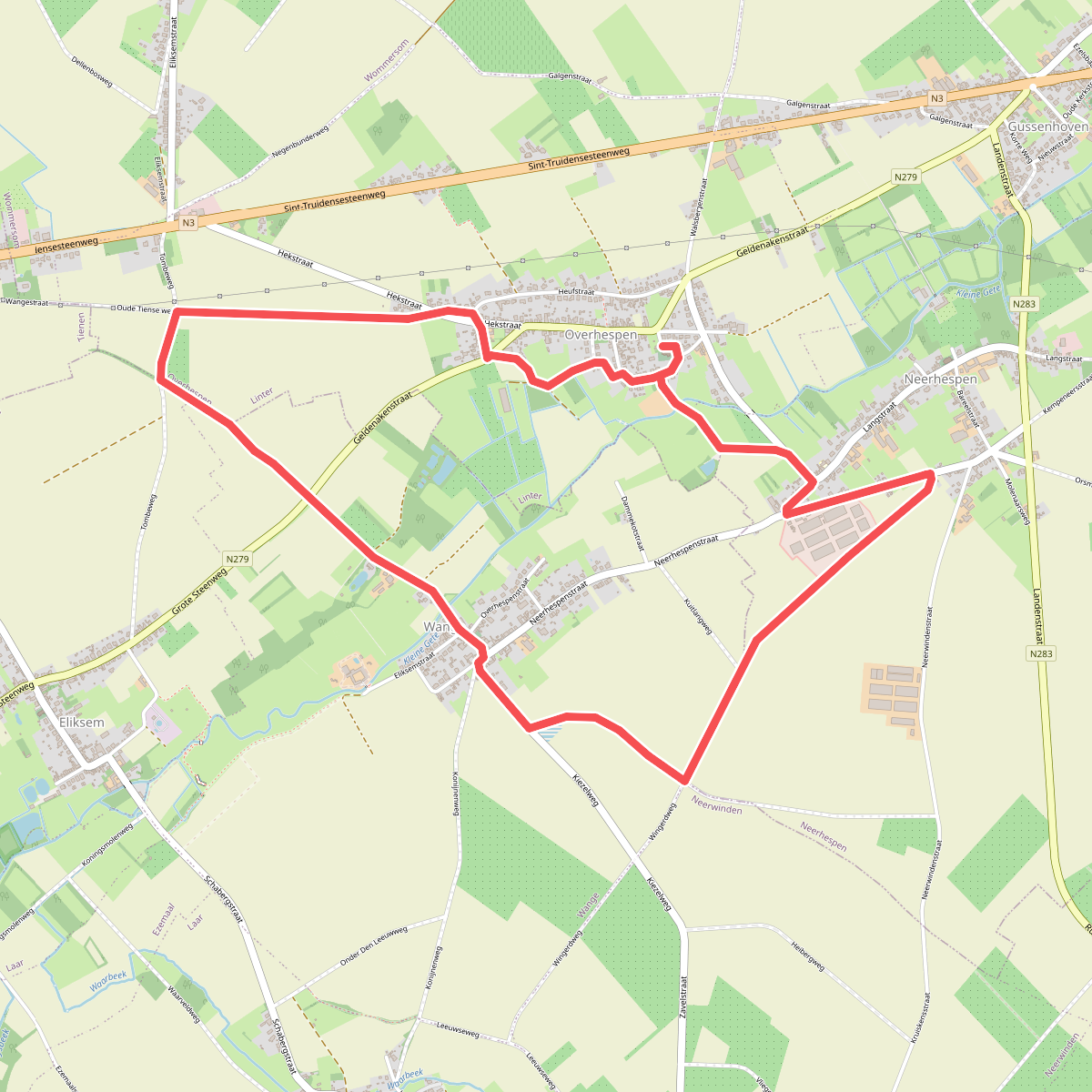 Hespensche wandeling