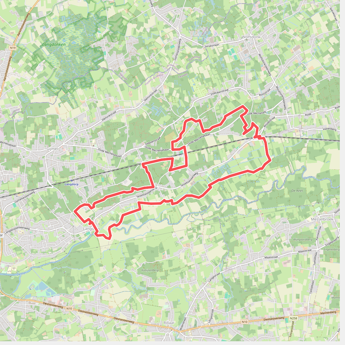 Demervalleiwandeling