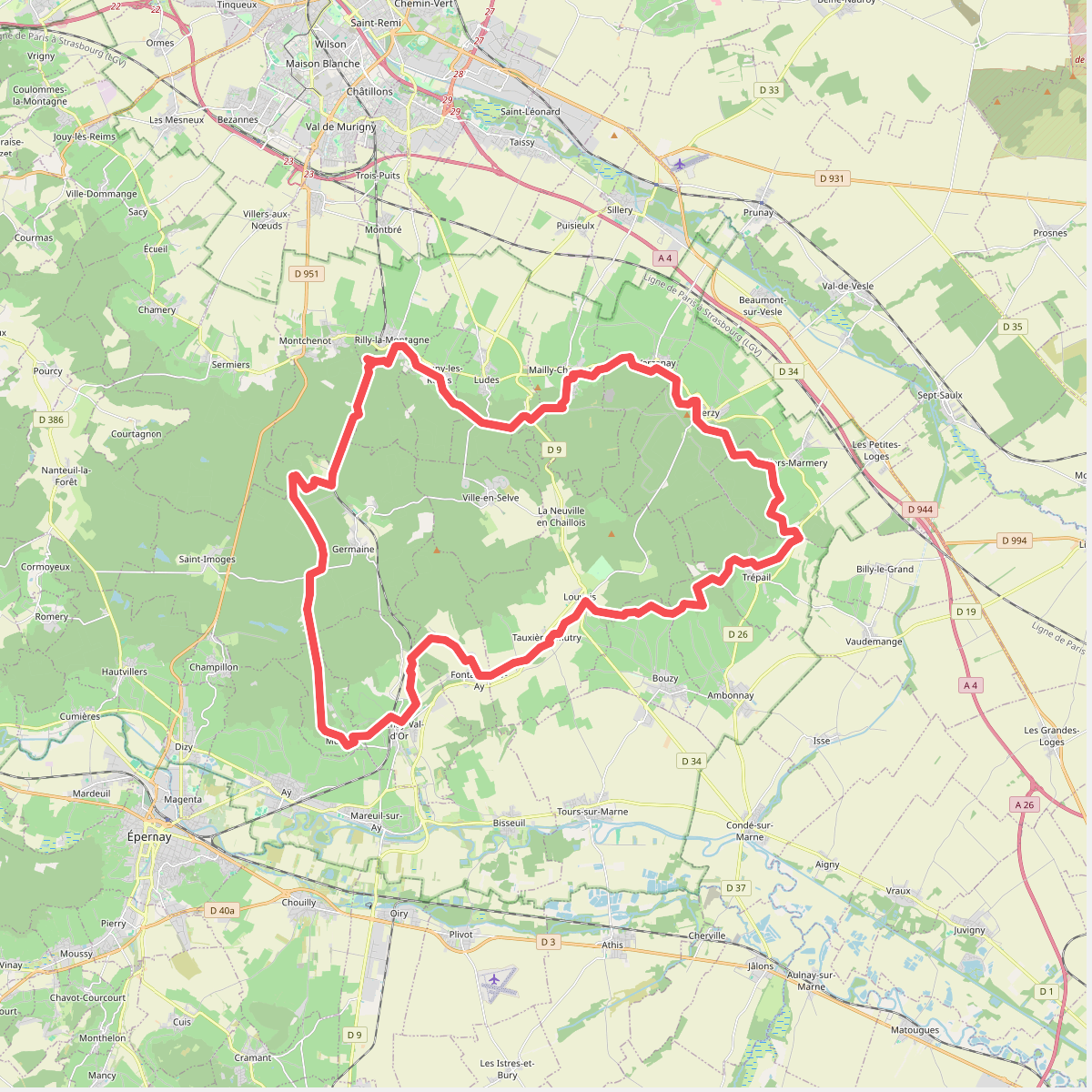 Tour de la Montagne de Reims