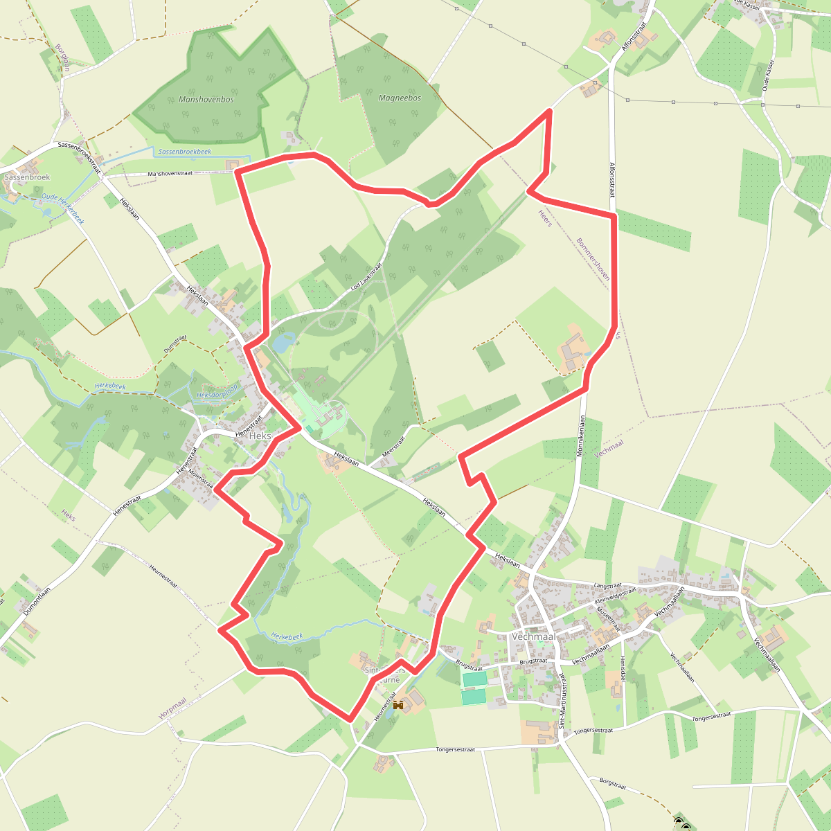 Greenspot Heks - Rood