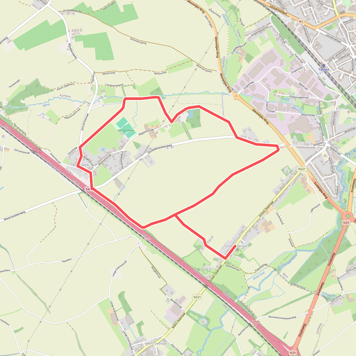 Orbeccawandeling