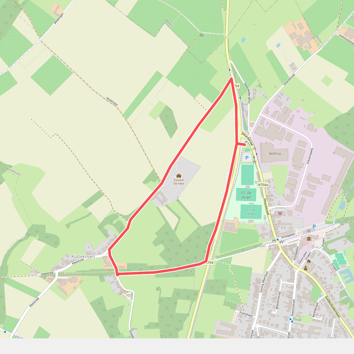 Greenspot Rullingen - Groen