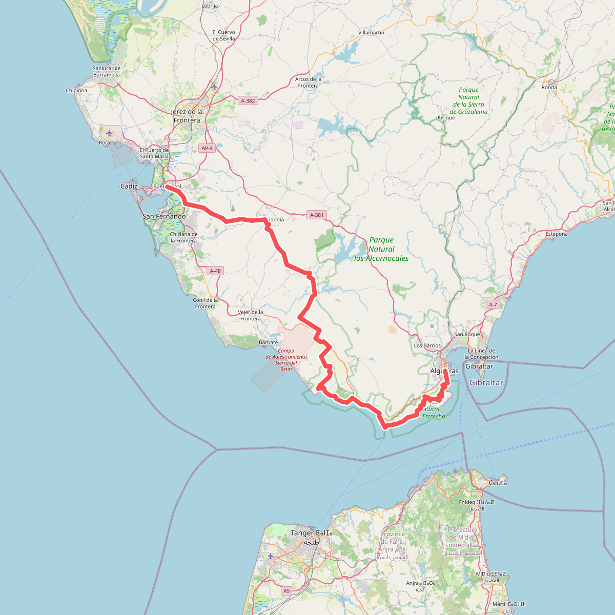 Camino de Santiago del Estrecho