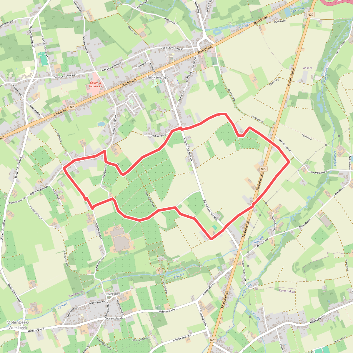 Veertigbundersberg-wandeling