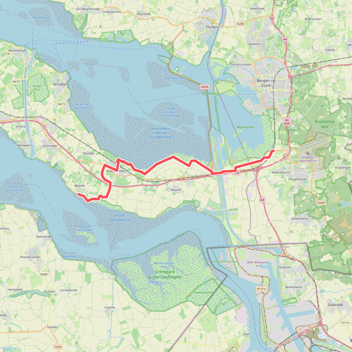 Waarde - N289 (P-21992) · Grenslandpad etappe 6