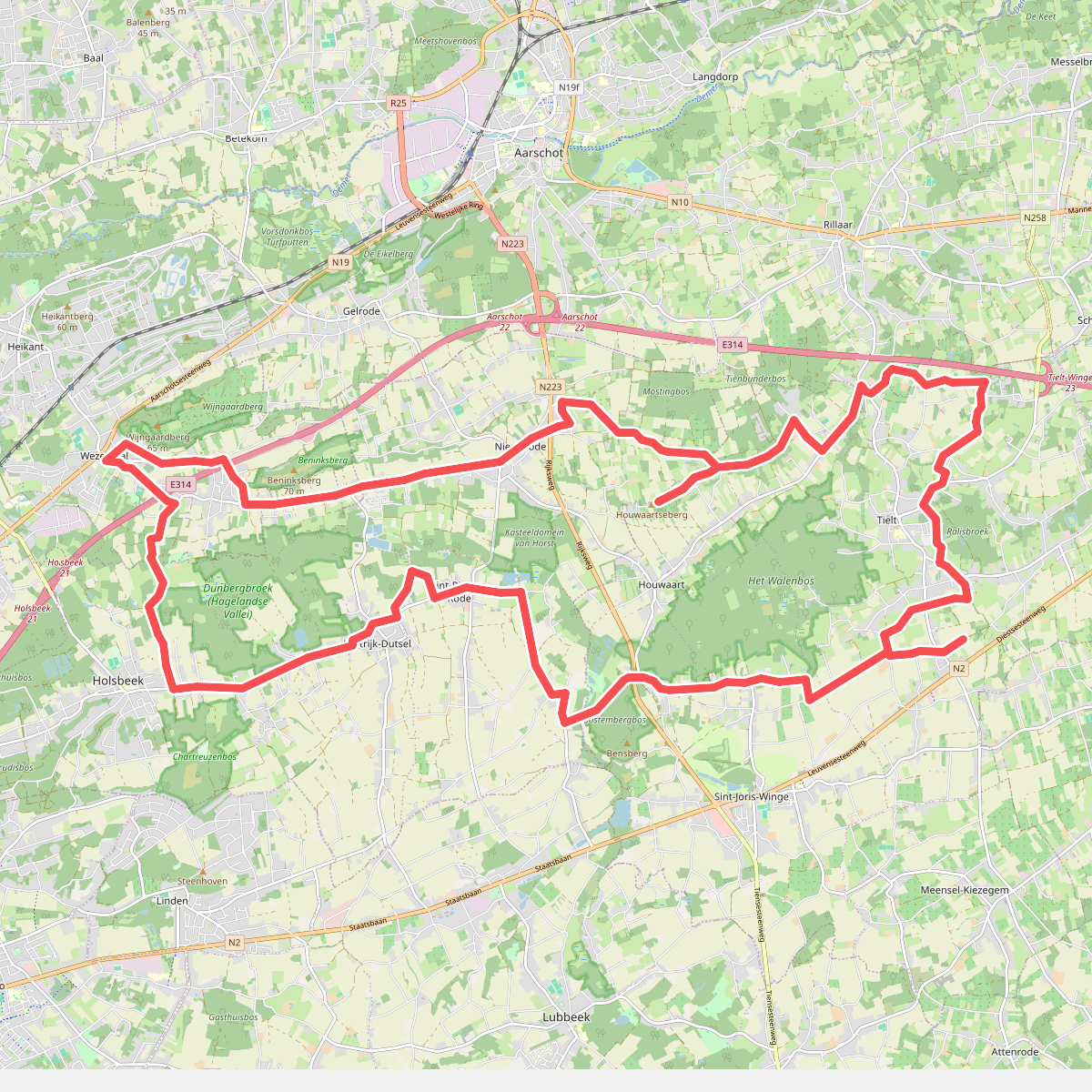 Houwaartse Bergwandeling