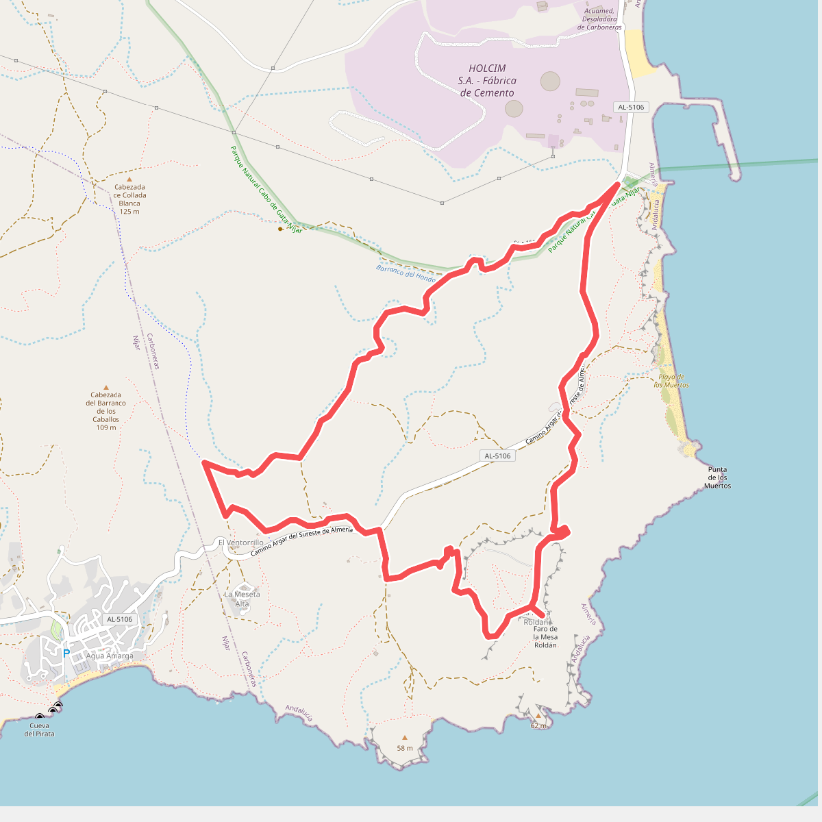 Barranco Hondo - Mesa Roldán