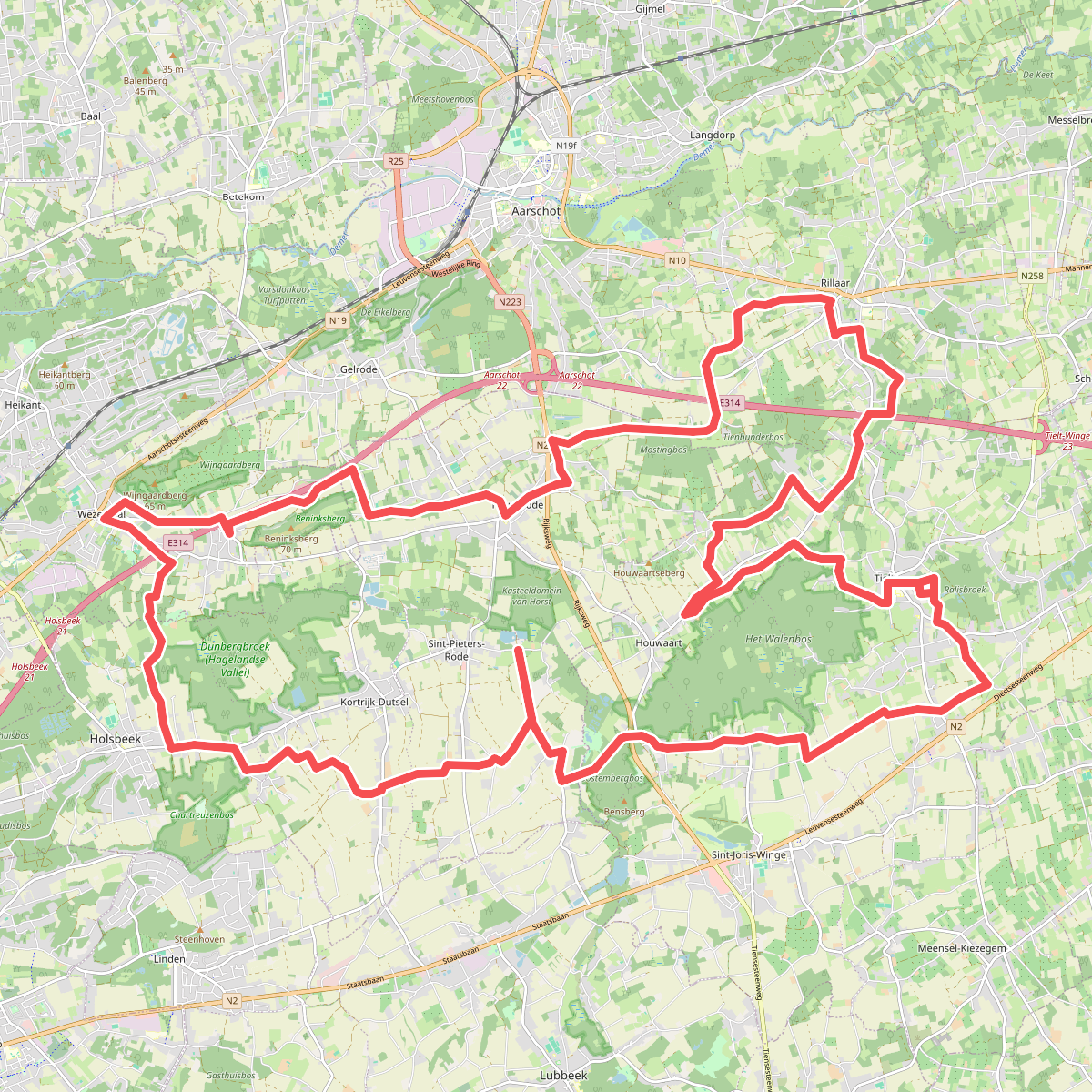 Meesbergwandeling