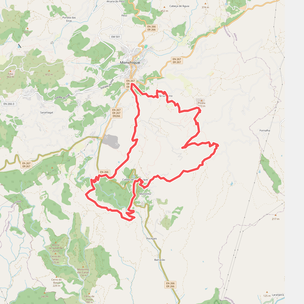 Caminho das Caldas - Picota