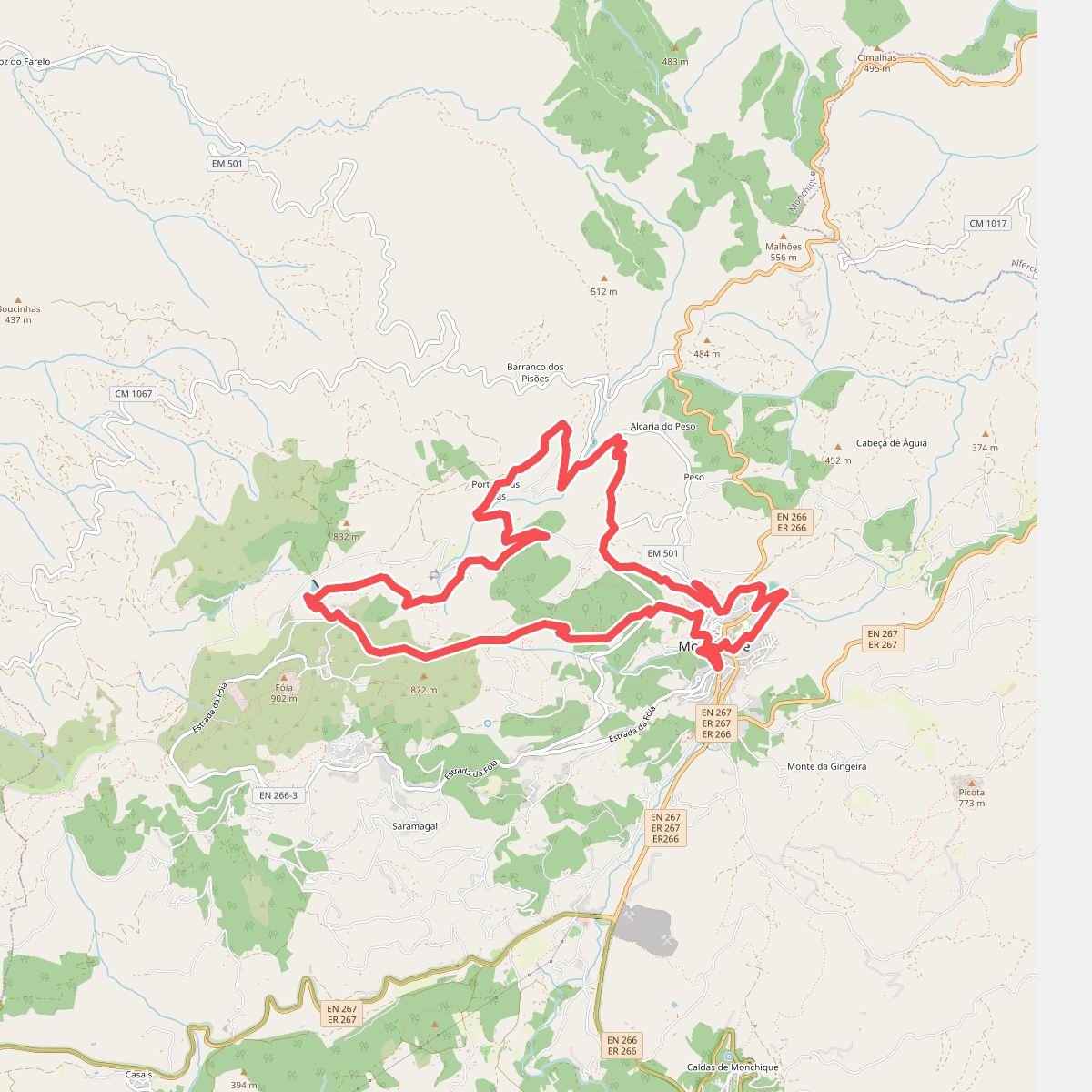 Circuito da Fóia (Rota das Árvores Monumentais)