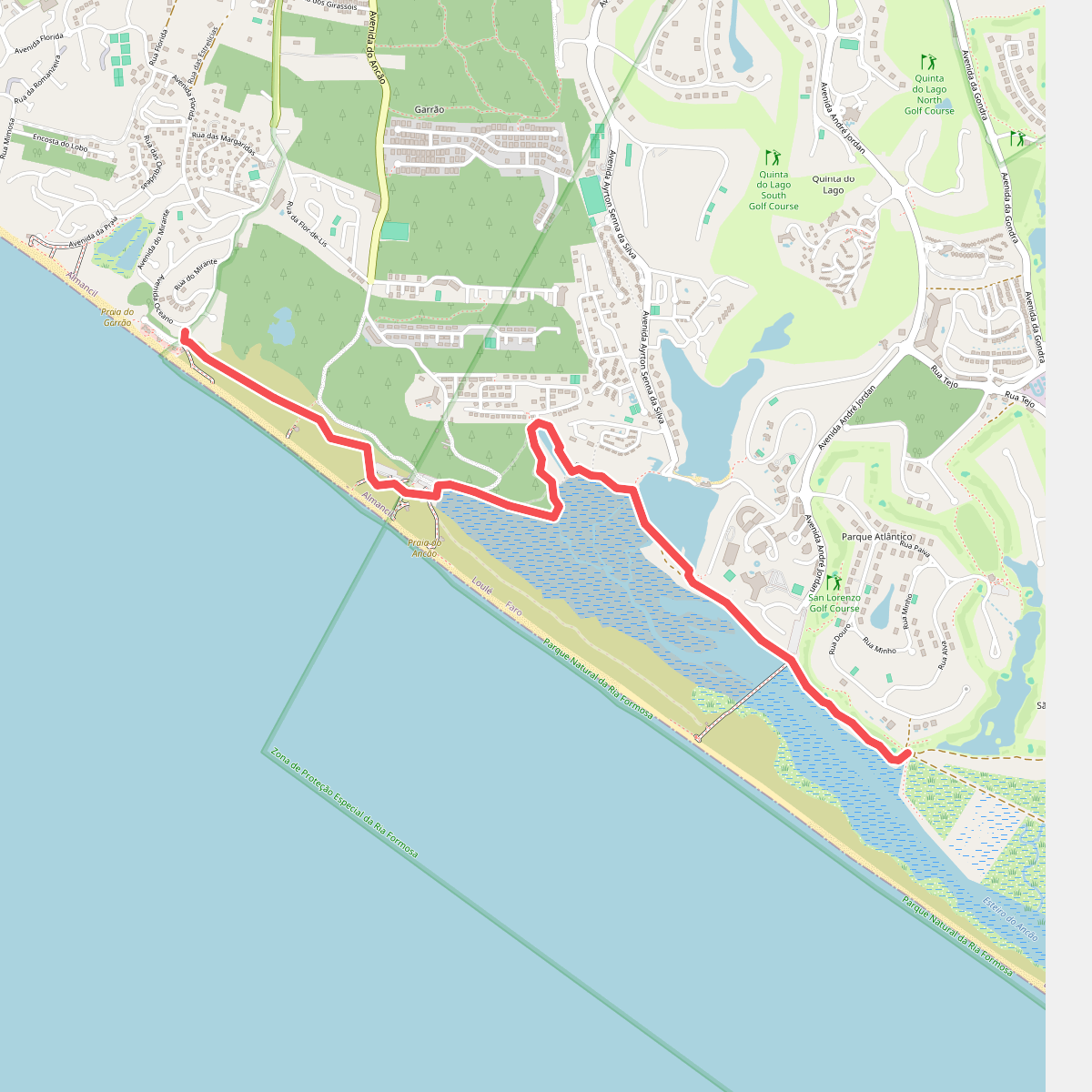 Passadiços Loulé Litoral
