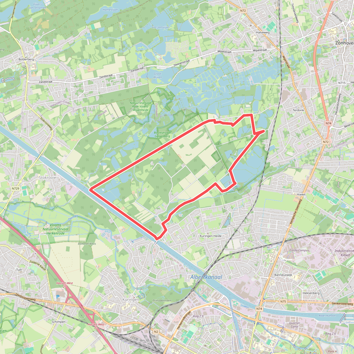 Platwijers Wijvenheide - Blauw