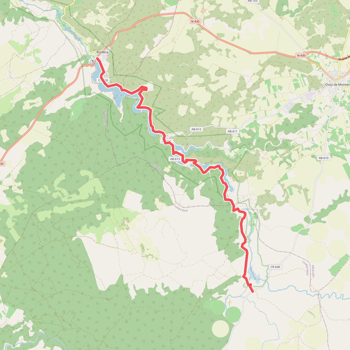 Etapa 1: Laguna Blanca - Riudera