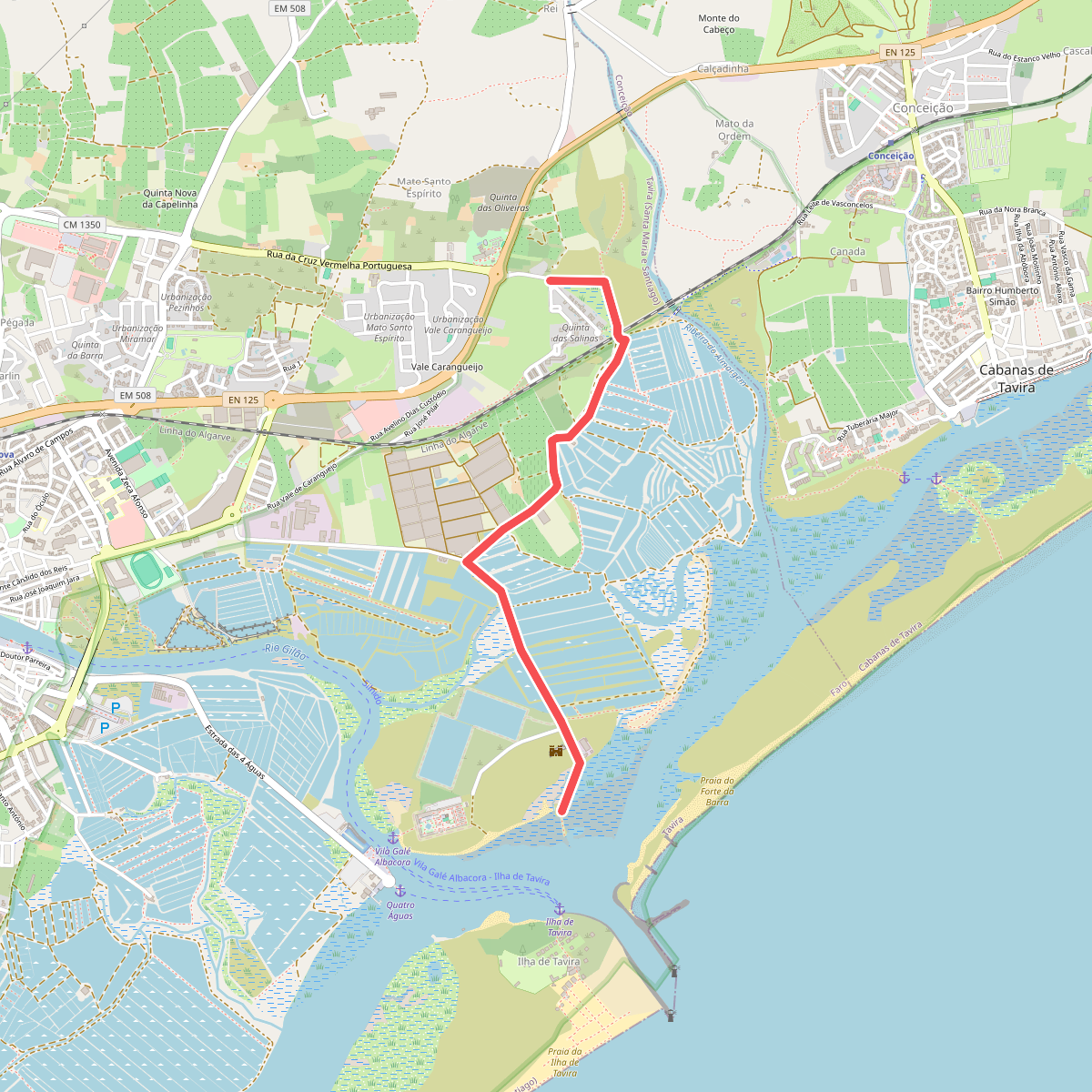 Trilho das Salinas