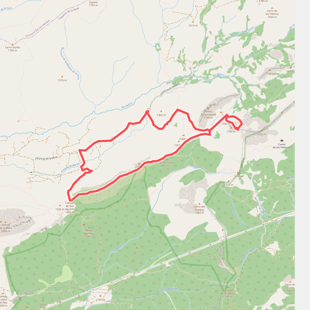 Collado de San Agustín - Majalijar