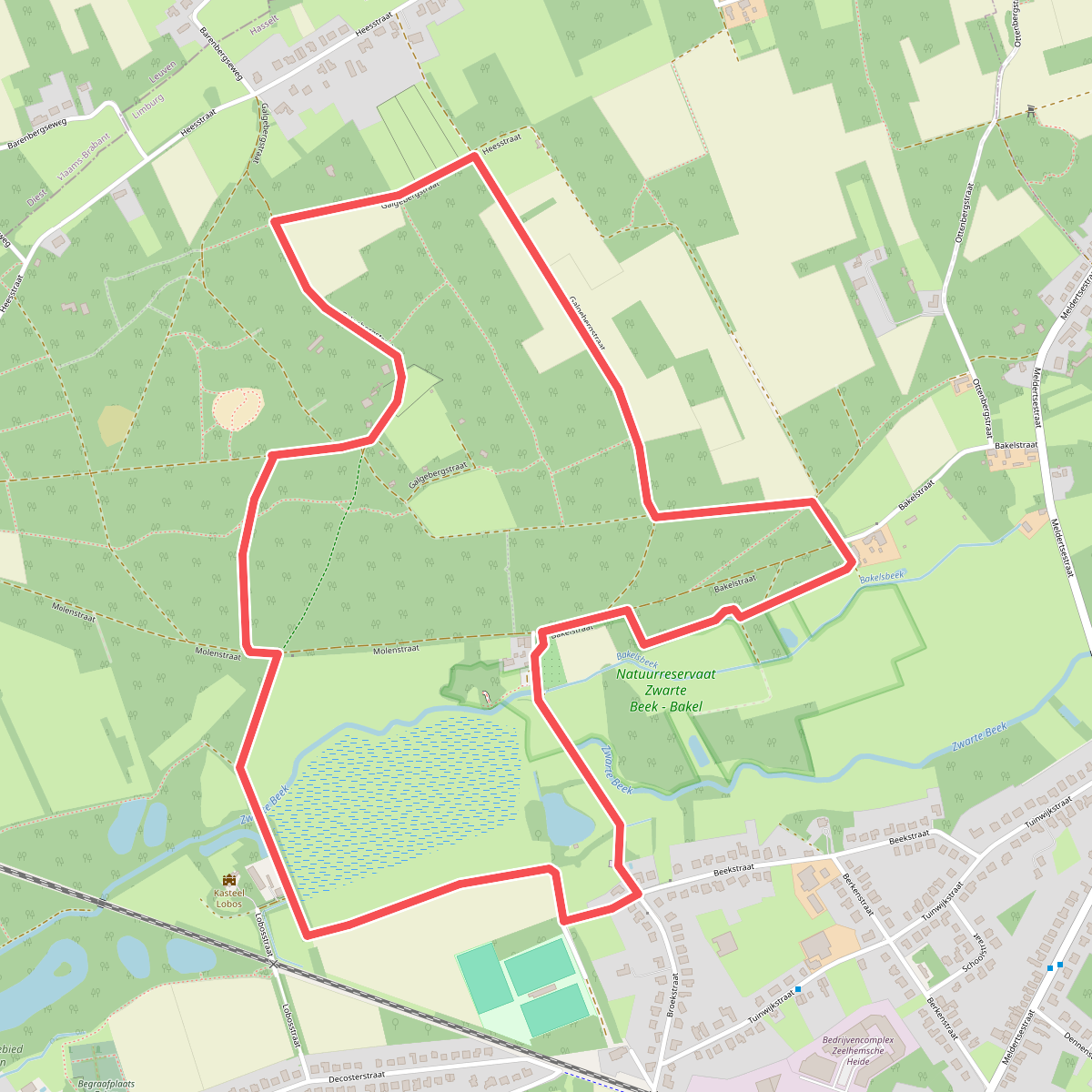 Vallei van de Zwarte Beek Zelem - Oranje