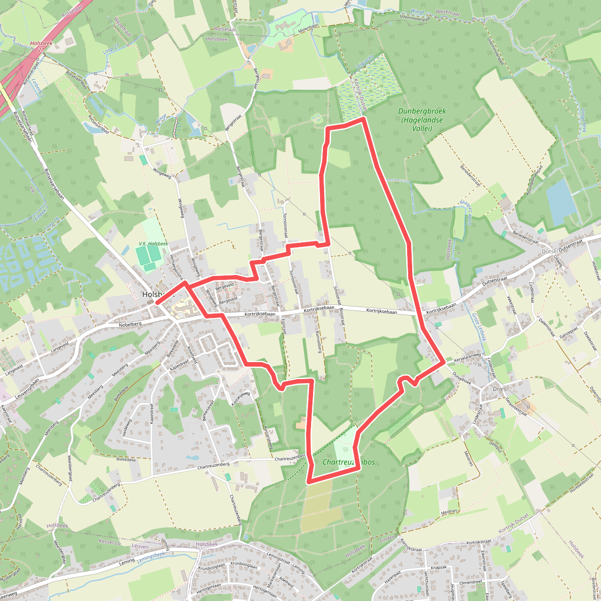 Dutselhoekwandeling