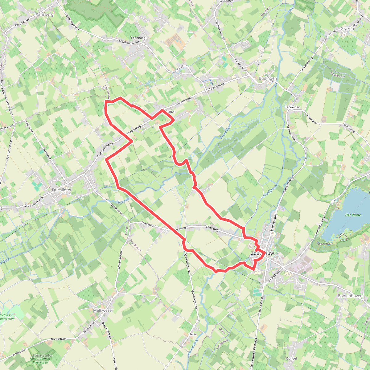 Viskot-Terhagenwandeling