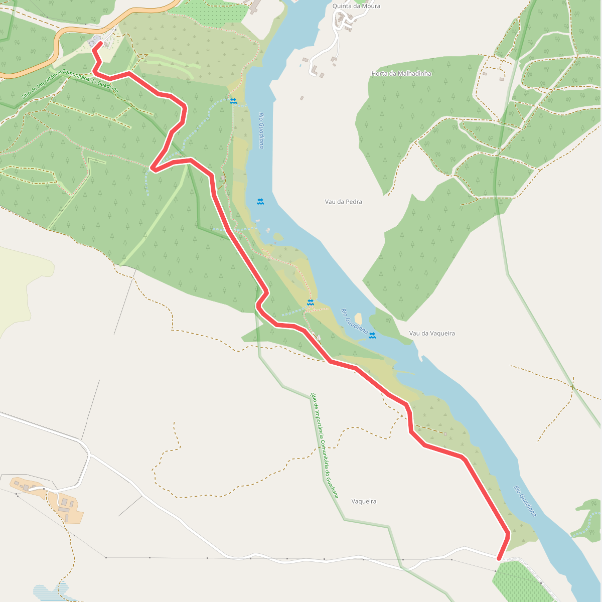 Guadiana, o grande rio do Sul