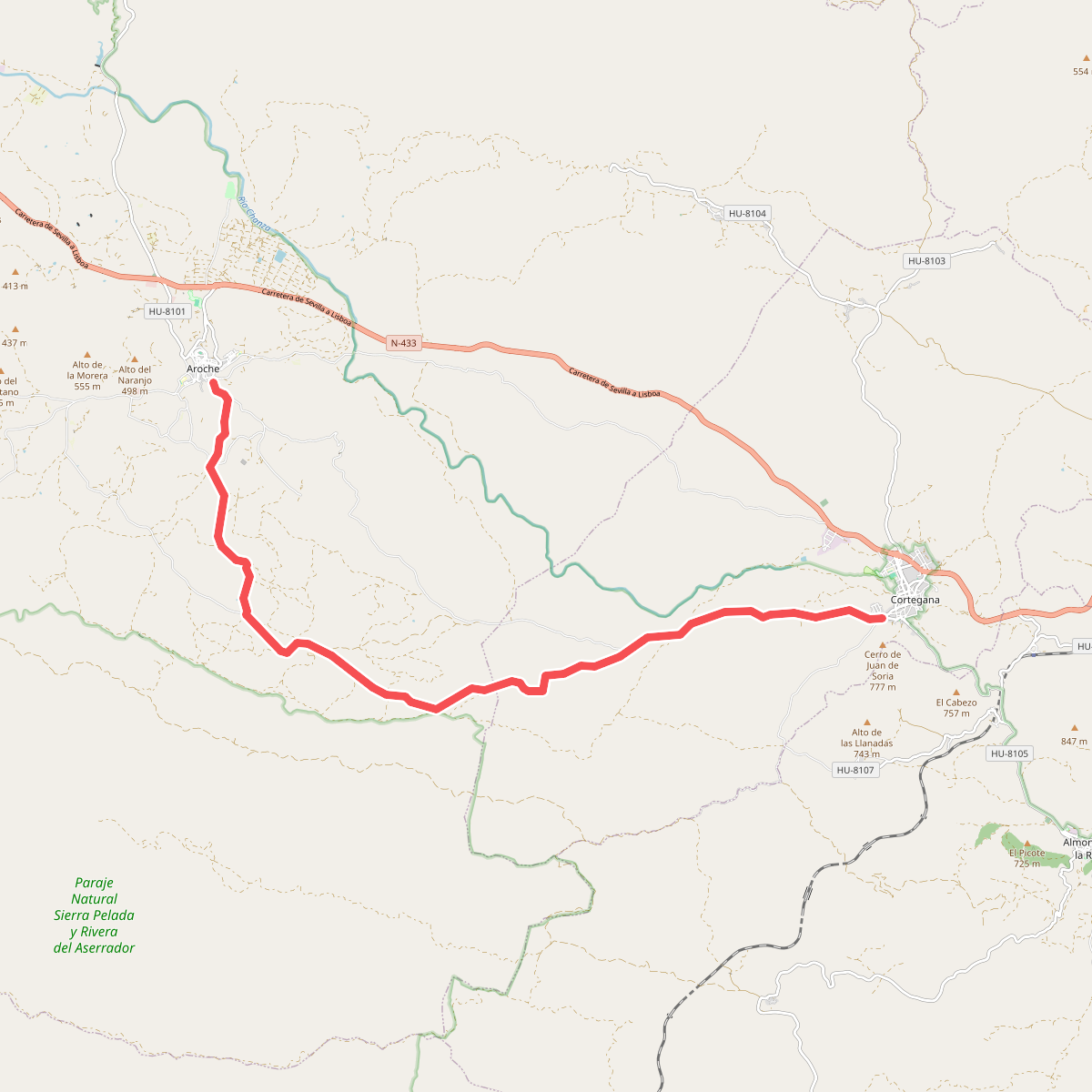 Cortegana - Aroche