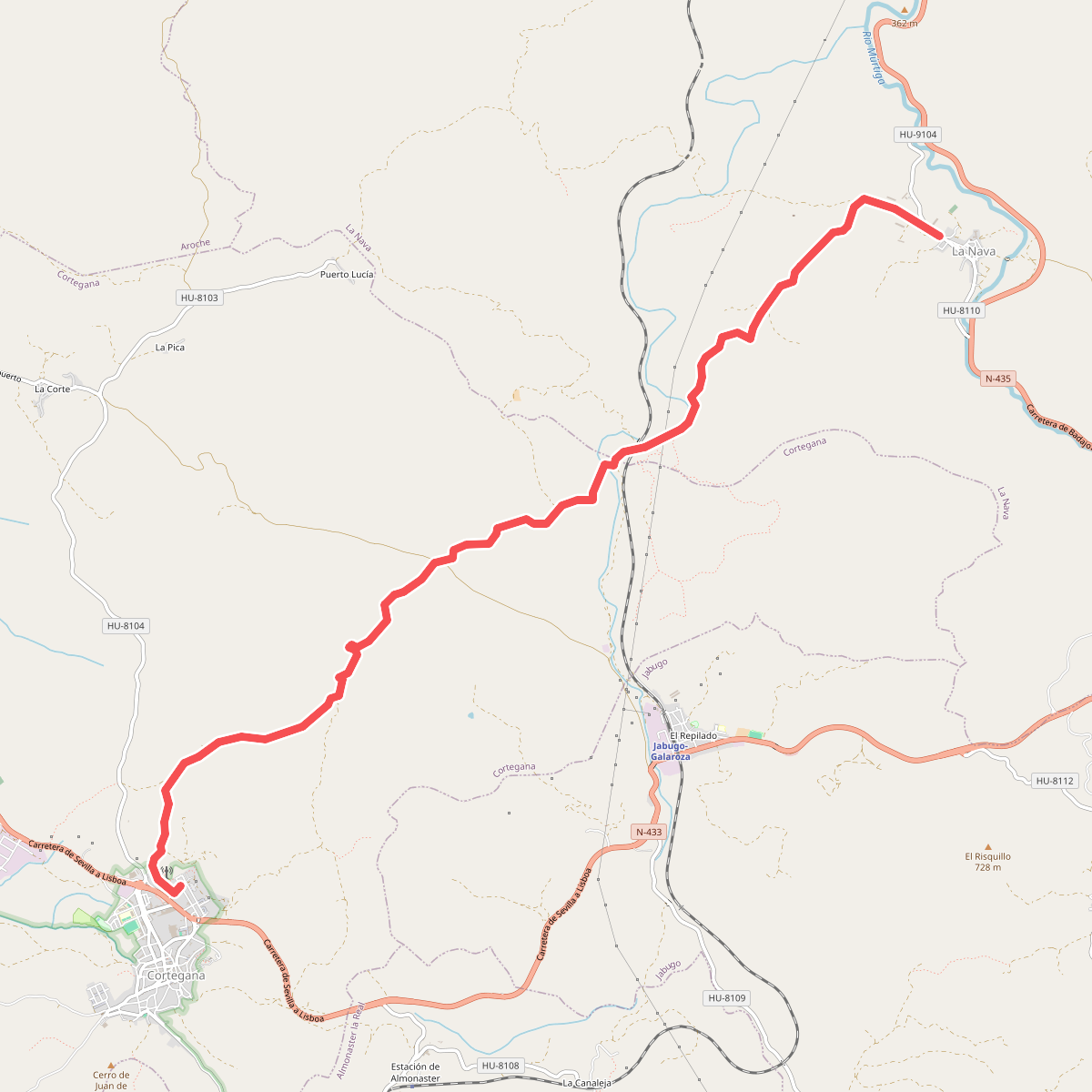 La Nava a Cortegana
