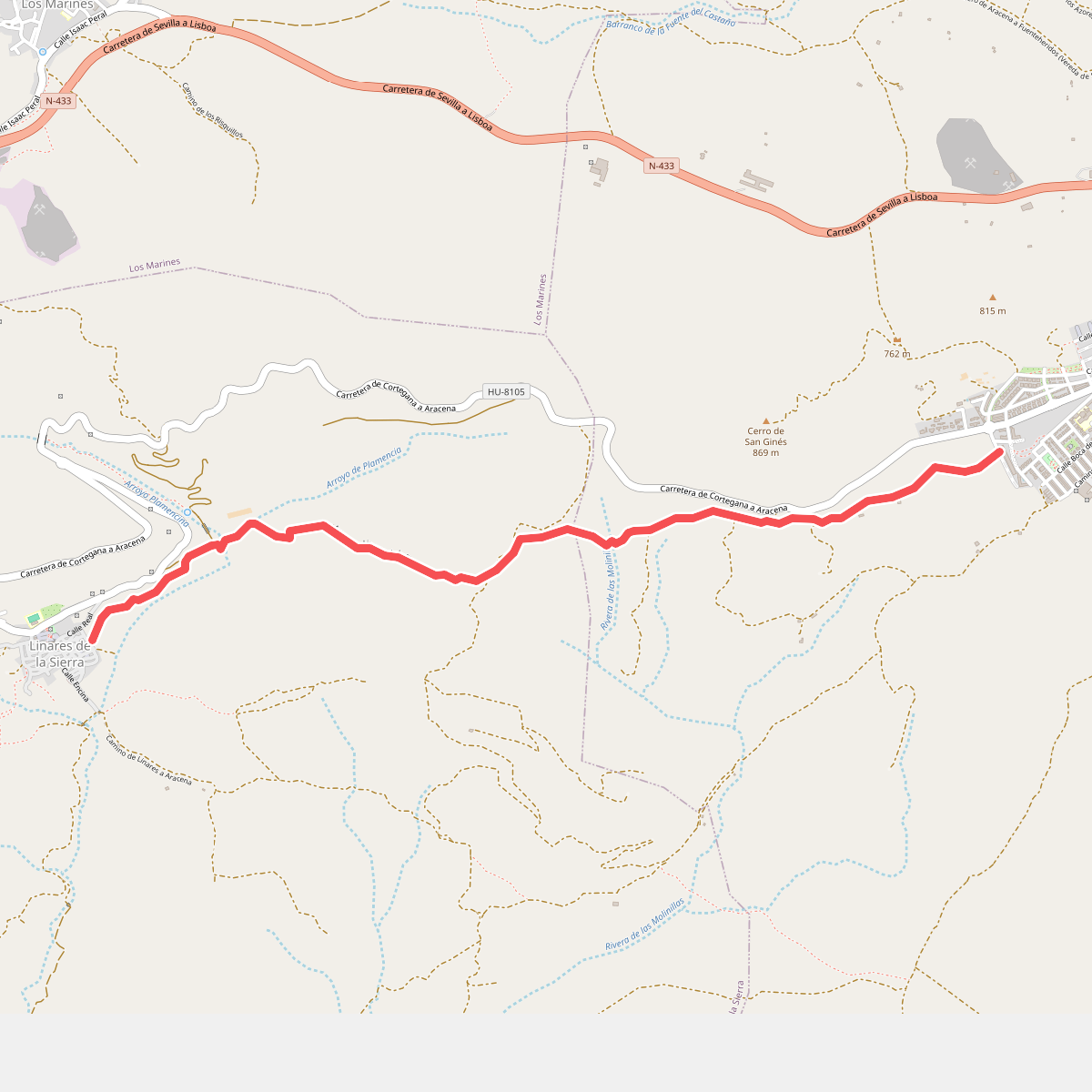 Aracena - Linares de la Sierra