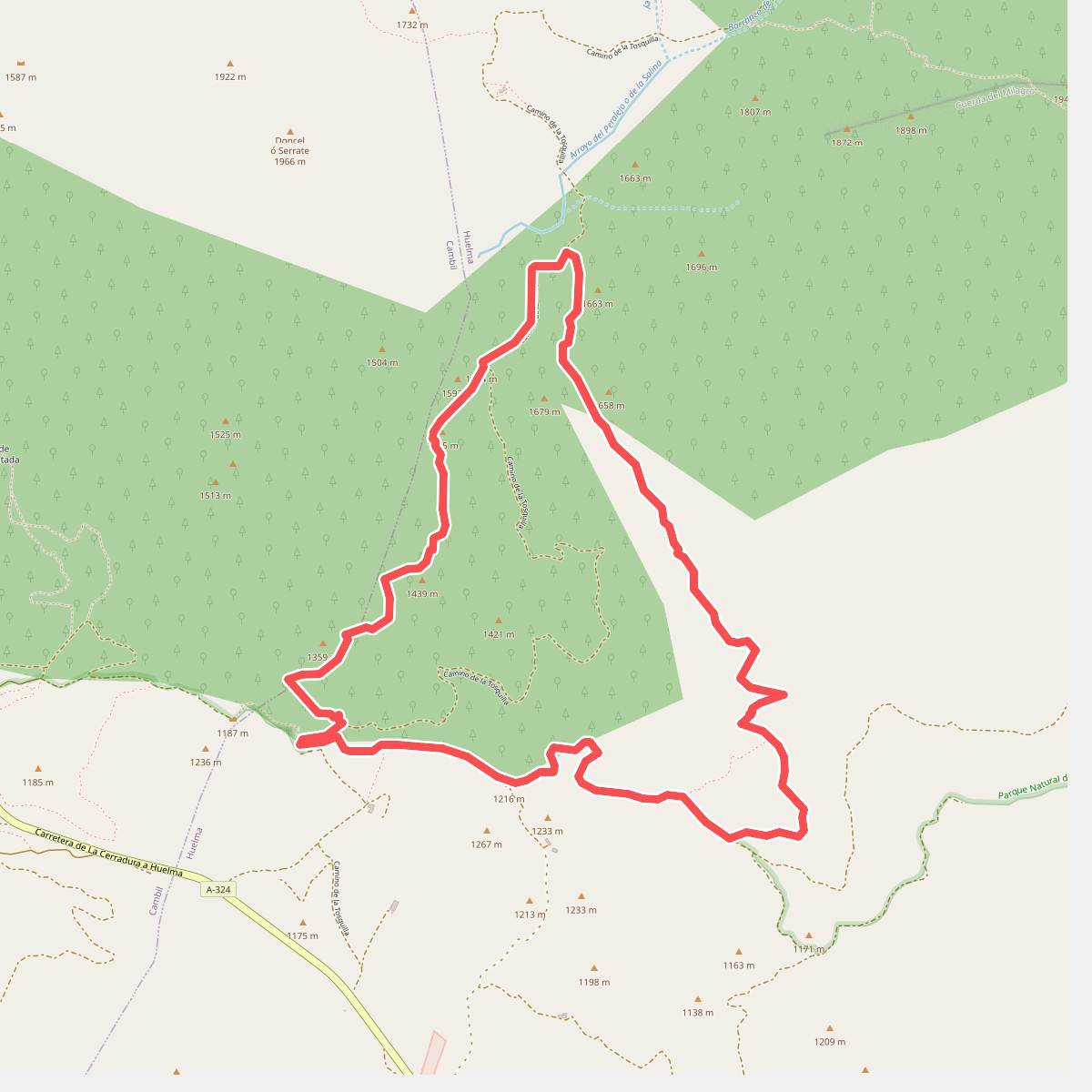 Vereda de Mágina