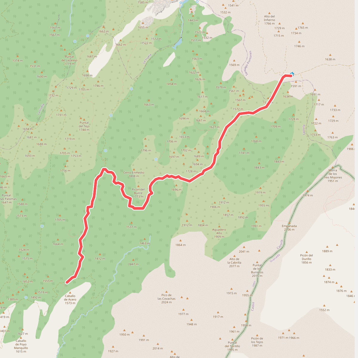 GR 247 Bosques del Sur · GR 247