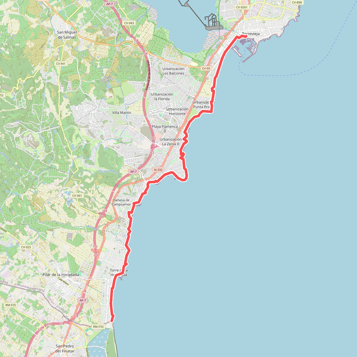 Torrevieja - Pilar de la Horadada