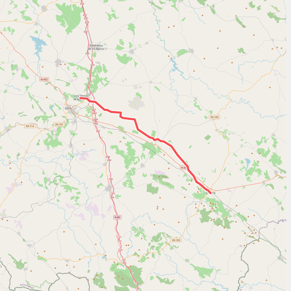 Camino de la Frontera