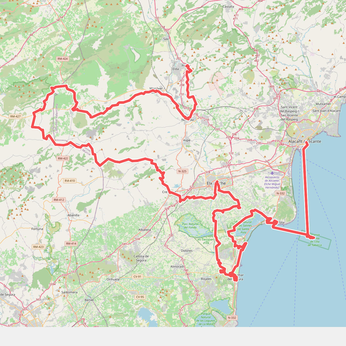 El Camí IT5TR3 El Camí del Sud: de Dénia a Castelló de la Plana