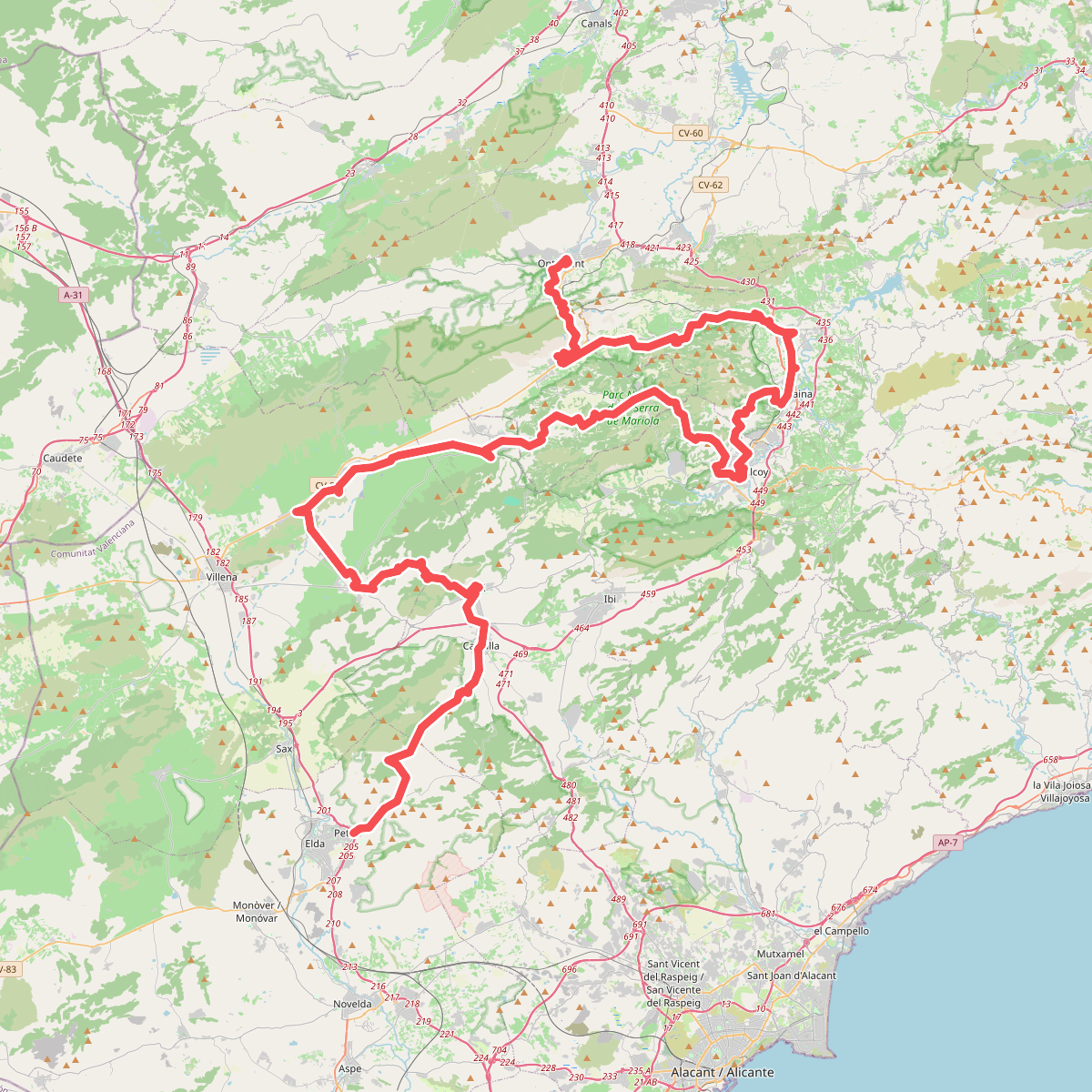El Camí IT5TR4 El Camí del Sud: de Dénia a Castelló de la Plana