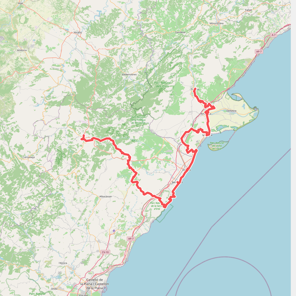 El Camí IT6TR3 El Camí Central: de Castelló de la Plana a Montserrat