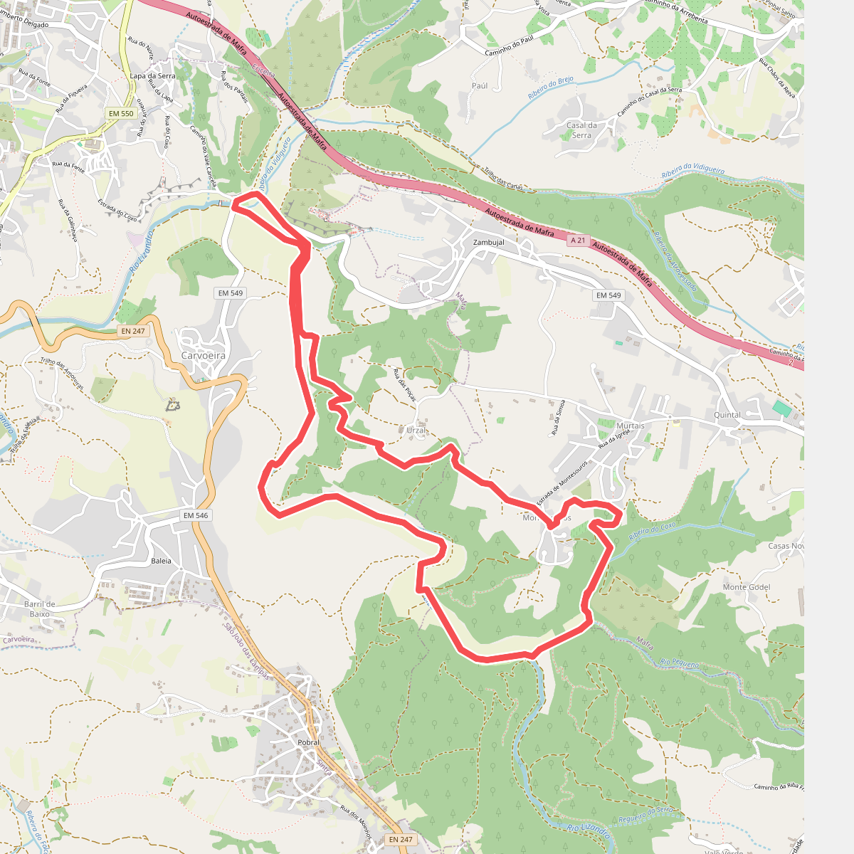 A Ribeira de Cheleiros