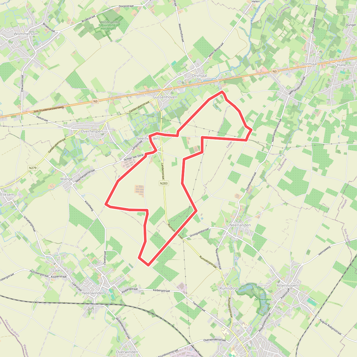 Kempinnewandeling