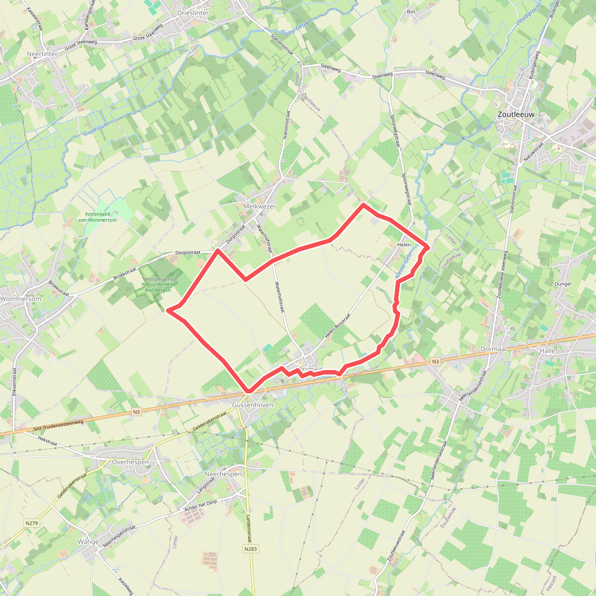 Kleine Getewandeling