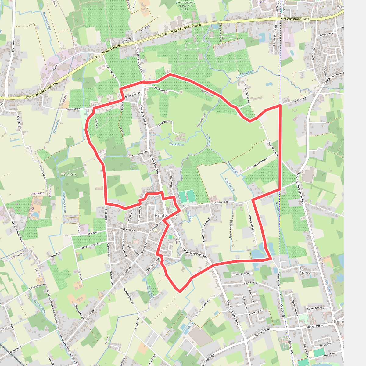 Voettocht naar de Strokapel
