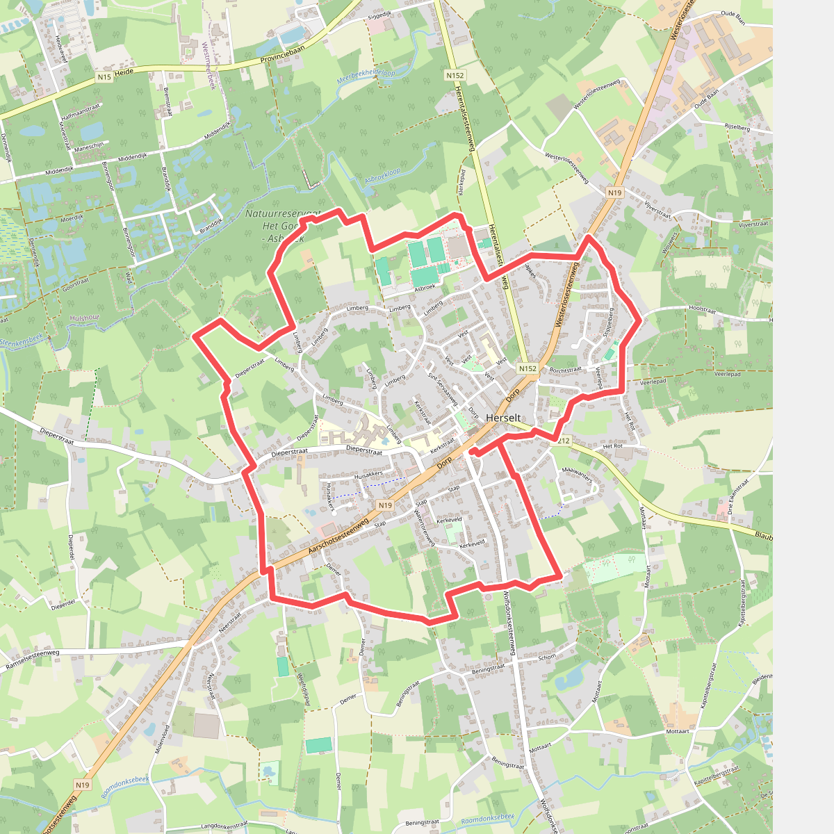 Wandeling dorpskern Herselt