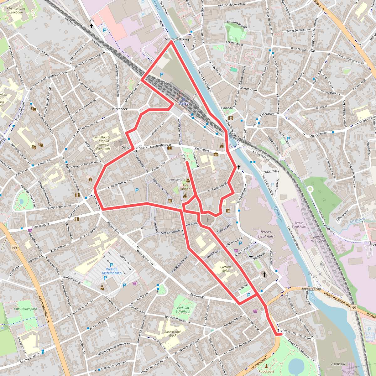 Stadswandeling Aalst