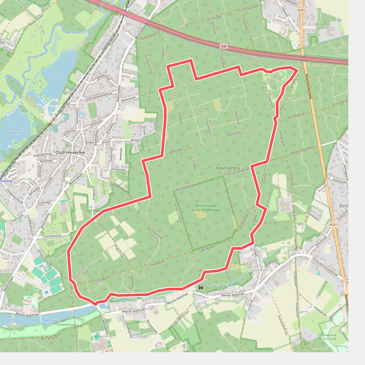 Vijf Eikenwandeling