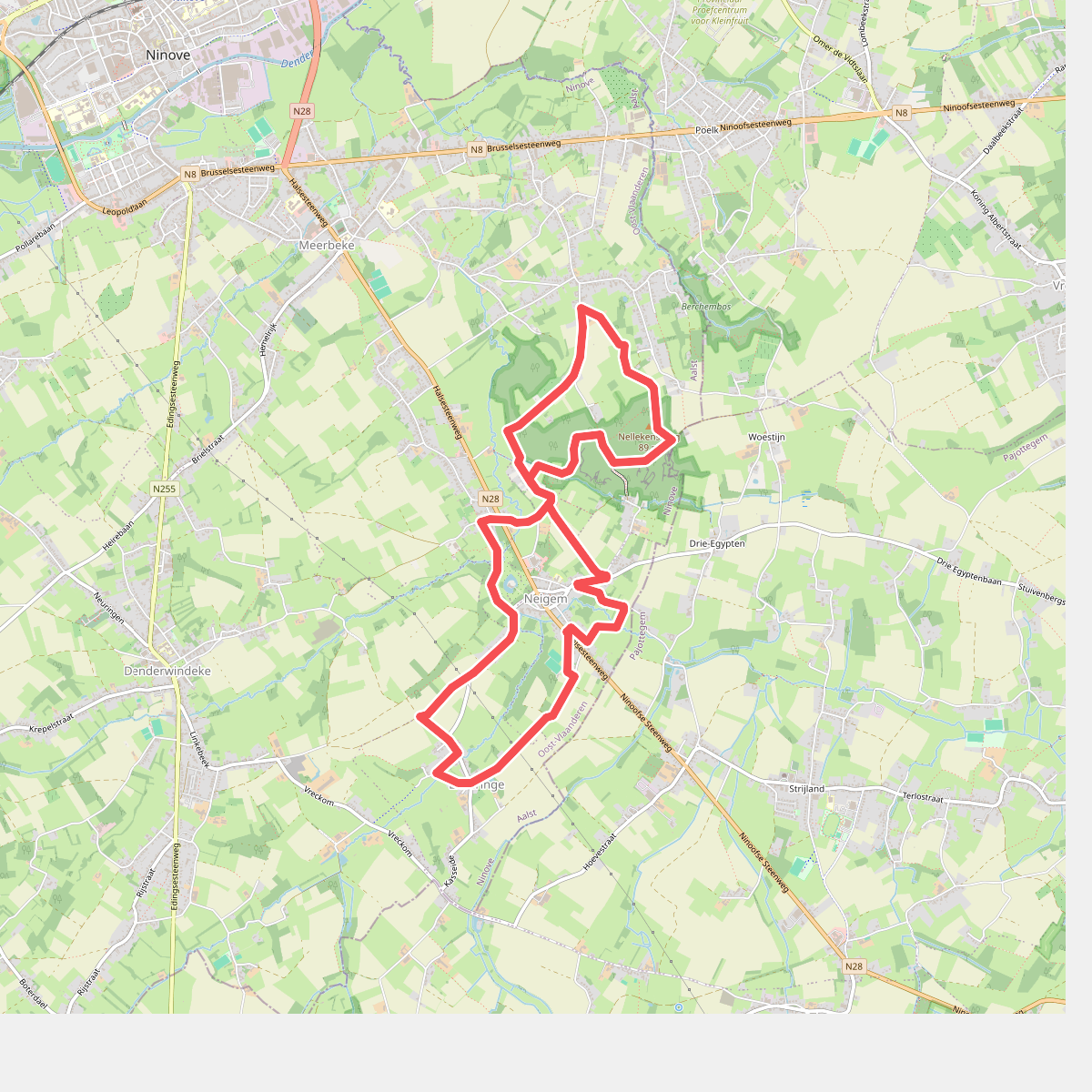 Neigembos Wandelroute