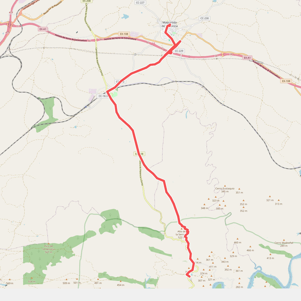 Camino de Monfragüe - Etapa 2