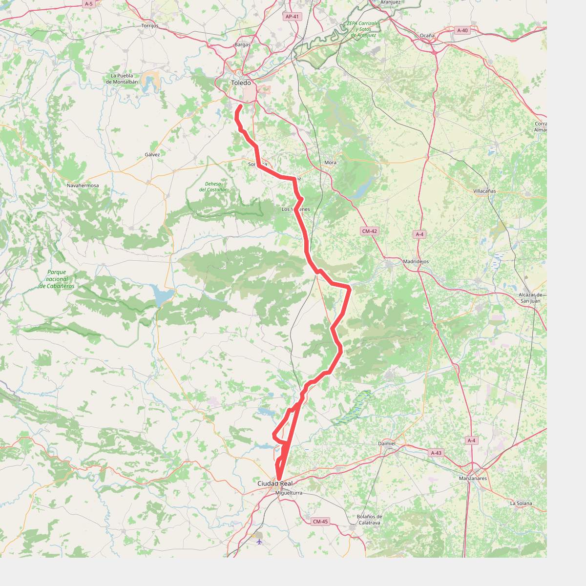 Camino Manchego de Santiago