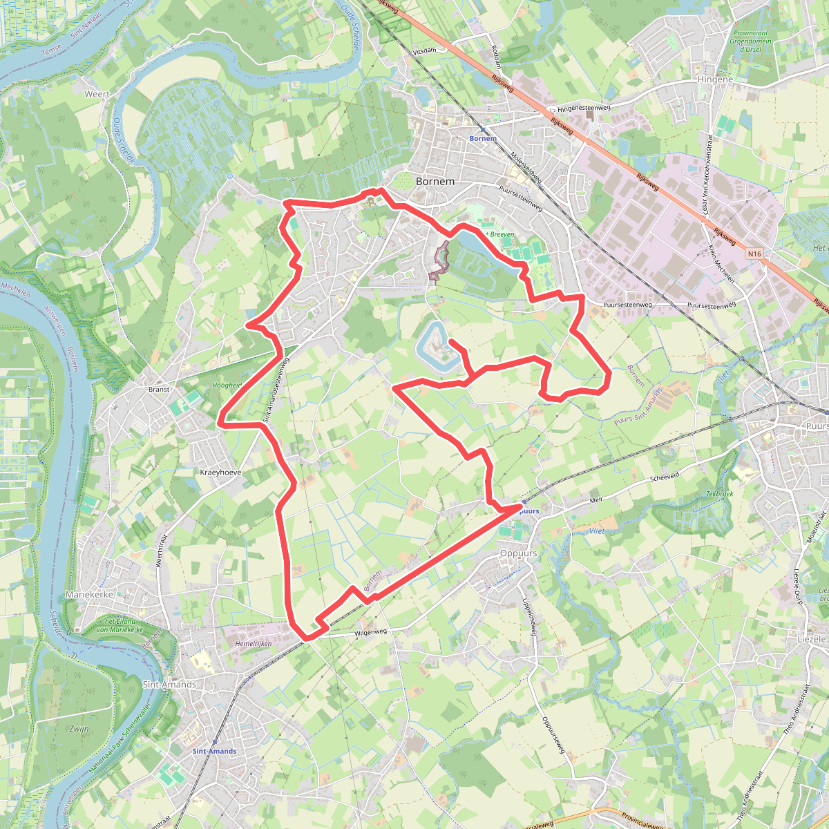 Commandant Rasquin Route