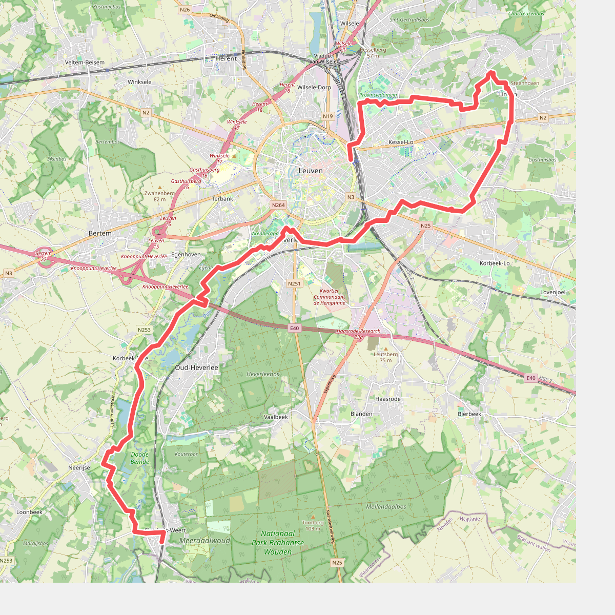 Treinstapper Sint-Joris-Weert - Leuven