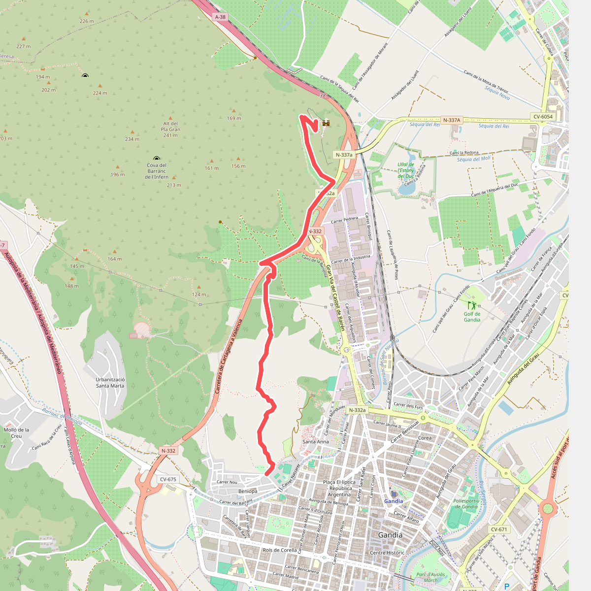 Al castell de Bailen