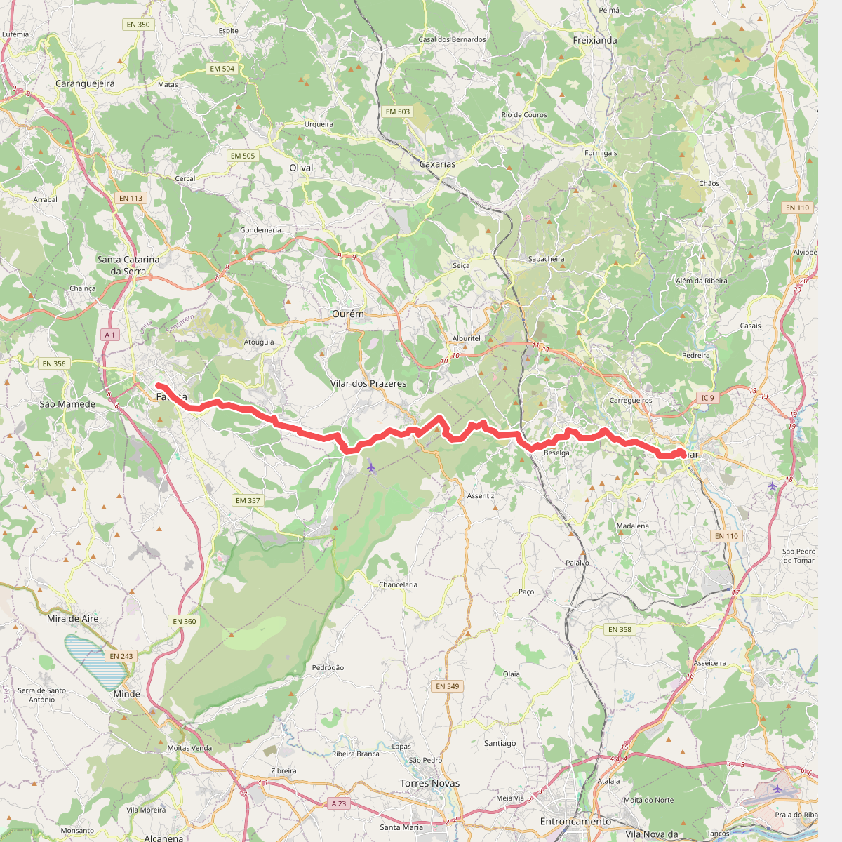 Caminho de Fátima Nascente